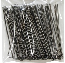 Pachet de cleme metalice pentru fixarea materialului textil de grădină