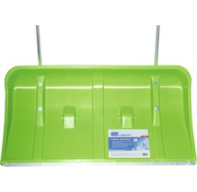 Lopată de zăpadă din plastic cu șină metalică