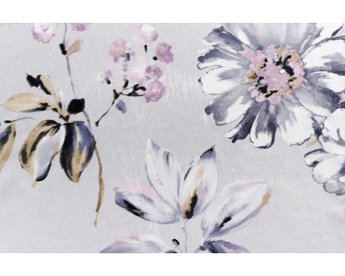 Prim-plan cu un model de material textil cu motiv floral