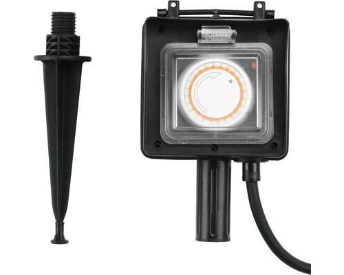 Temporizator de udare a grădinii cu țăruș de împământare