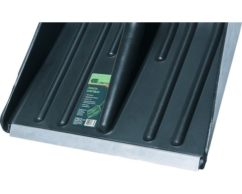 Lopată de zăpadă din plastic cu margine de aluminiu
