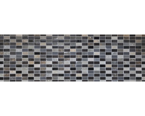 Placă de mozaic cu aspect de sticlă și piatră