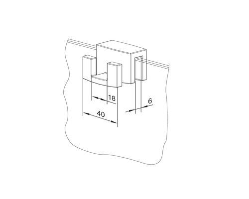 Desen tehnic al unui dispozitiv de suspensie cu dimensiuni