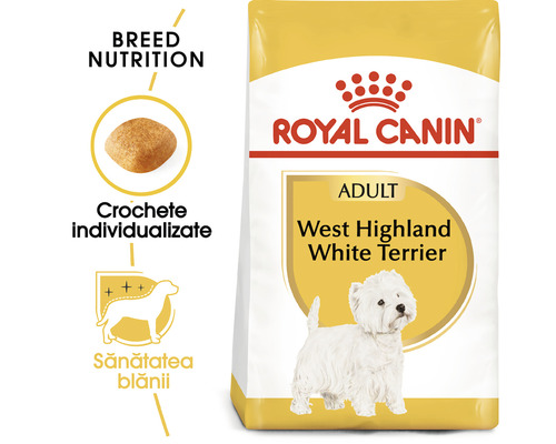 Ambalaj hrană câini Royal Canin Adult West Highland White Terrier
