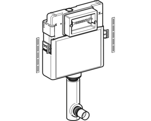 Rezervor de apă Geberit pentru WC suspendat
