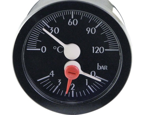Manometru pentru măsurarea temperaturii și a presiunii