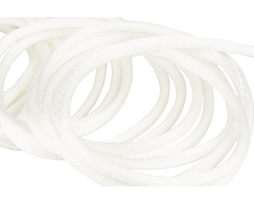 Șnur textil alb