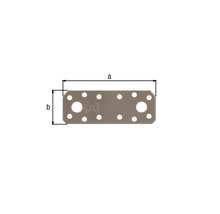 Conector de lemn cu dimensiunile a și b