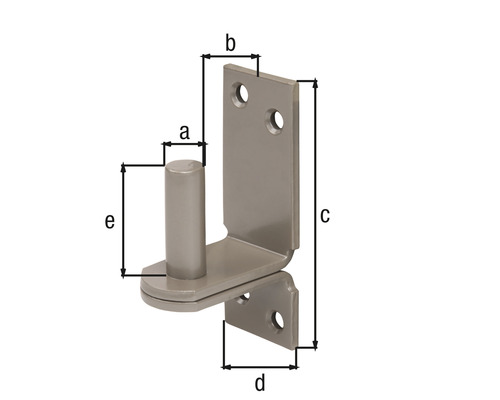 Dimensiunile unei balamale de ușă cu urechi de înșurubare