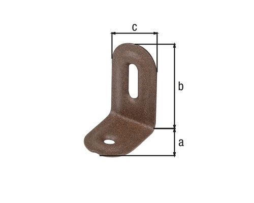 Conector unghiular cu dimensiuni