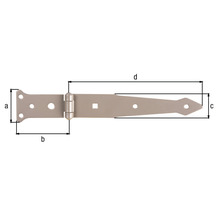 Balamara tip T cu dimensiuni