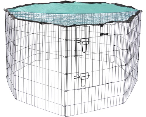 Țarc pentru animale de companie cu acoperiș