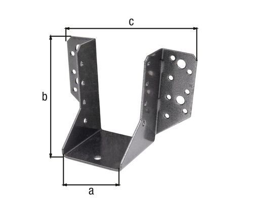 Suport grindă lemn cu dimensiunile a, b și c
