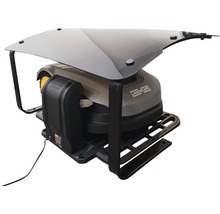 Robot de tuns gazon Landxcapem cu protecție împotriva ploii și stație de încărcare