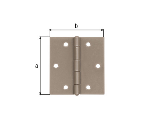 Balama de ușă cu dimensiuni