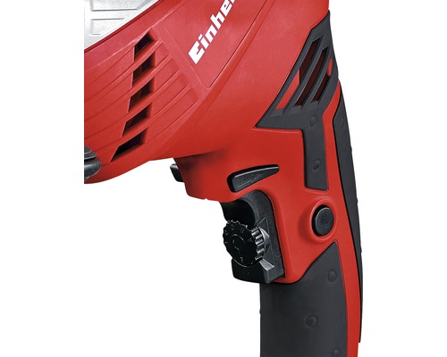 Imagine detaliată a unei mașini de găurit Einhell cu regulator de viteză