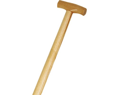 Coadă de lemn cu mâner T pentru unelte de grădinărit