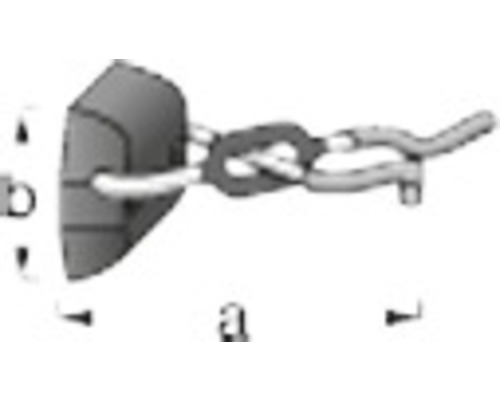 Imagine a unui lacăt cu indicații de dimensiune