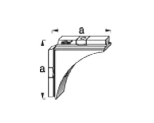 Desen tehnic al unei console cu dimensiuni indicate
