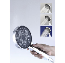 Sistem de duș cu termostat AVITAL Duna, duș fix Ø26 cm, pară duș 3 funcții, furtun duș 1,5 m, crom-thumb-8