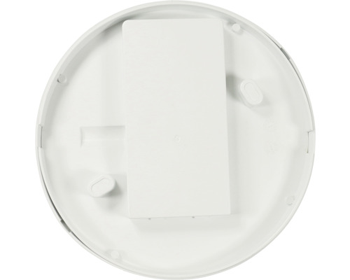 Placă rotundă de montare a detectorului de fum cu compartiment pentru baterii
