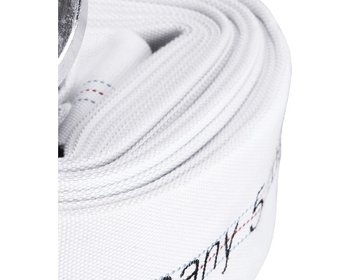 Furtun de pompieri rulat din material textil