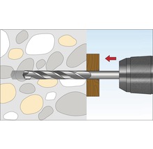 Dibluri plastic cu șurub cui percuție Tox Attack 6x80 mm, 50 bucăți-thumb-2