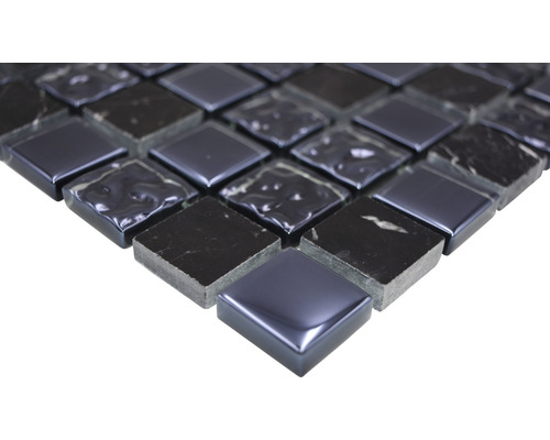Placă de mozaic cu suprafețe pătrate, lucioase