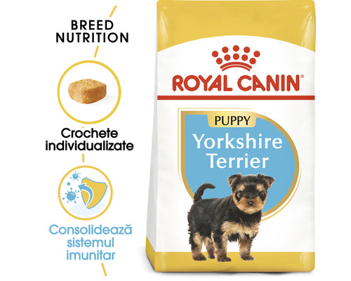 Pachet hrană uscată pentru căței Royal Canin Puppy Yorkshire Terrier
