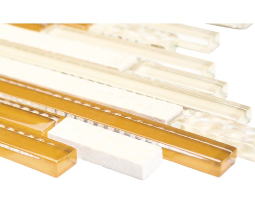 Mozaic din sticlă și piatră naturală