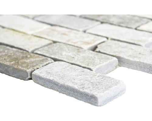 Placă de mozaic din piatră naturală în format orizontal