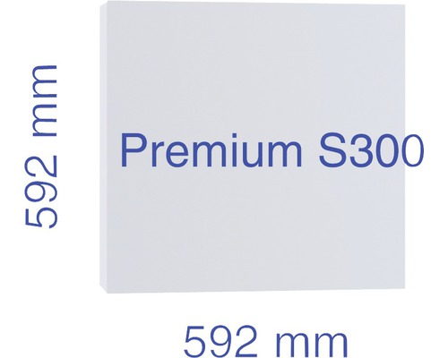 Placă Premium S300 cu dimensiunile 592 mm x 592 mm
