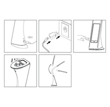Instrucțiuni de utilizare a unei lămpi de birou cu LED