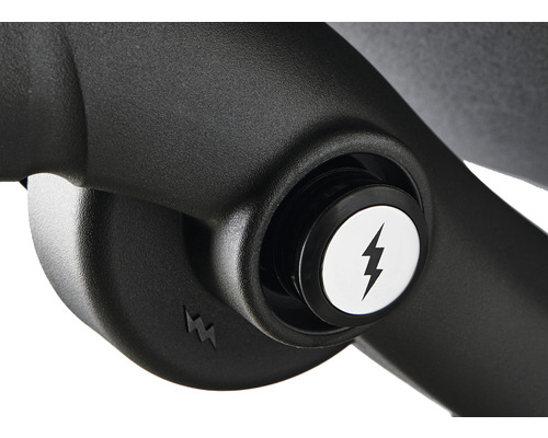 Detaliu al unei comenzi cu simbol fulger