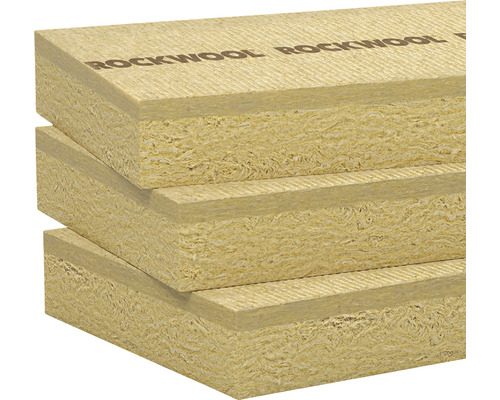 Plăci de izolație din vată minerală bazaltică stivuite