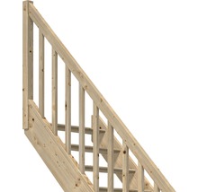 Scară de interior laterală Pertura Elenie cu balustradă și mână curentă 17 pași din lemn-thumb-4 Scară de interior laterală Pertura Elenie cu balustradă și mână curentă 17 pași din lemn-thumb-4
