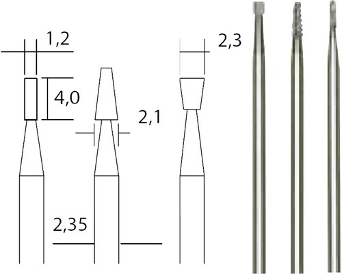 Set freze Proxxon Micromot din tungsten-carbid, 3 piese | HORNBACH