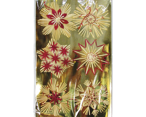 Stele din paie, decoratiune de Craciun