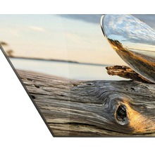 Fotografie decorativă din sticlă acrilică cu motiv de plajă