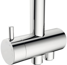 Sistem de duș cu comutator AVITAL Tamina, duș fix Ø25,4 cm, pară duș 3 funcții, furtun duș 1,5 m, crom-thumb-13