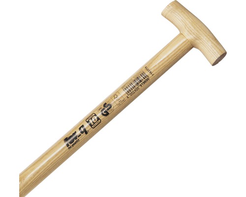 Mâner din lemn cu mâner în T pentru unelte de grădină