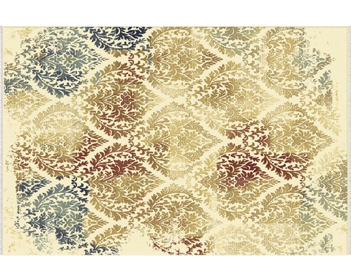 Covor cu model cu motive florale pentru interior