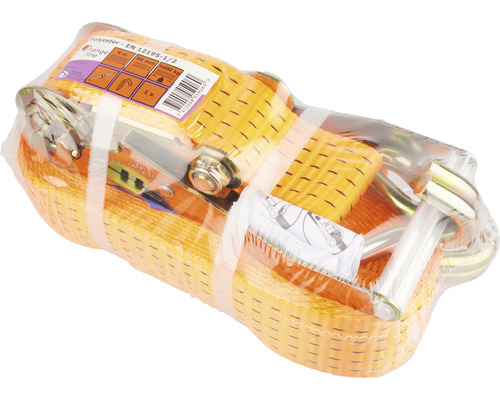 Chingă de ancorare din poliester cu o lungime de 8 metri și o lățime de 50 milimetri, ambalată