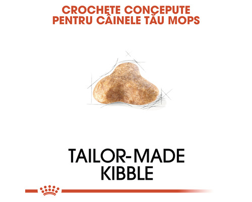 Crochete pentru câini Mops