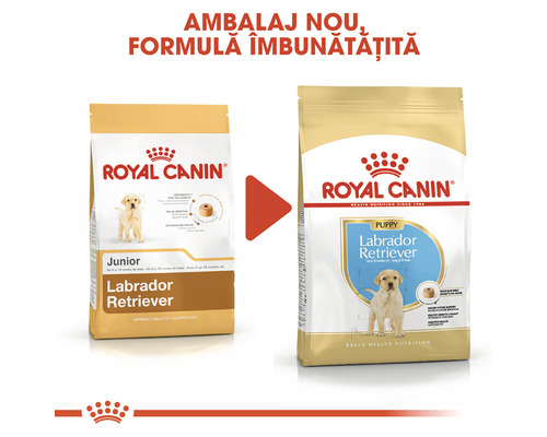 Hrană pentru câini Royal Canin Labrador Retriever, ambalaj nou formulă îmbunătățită
