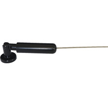 Set cablu oțel Nizza negru mat Ø 2 mm-thumb-0