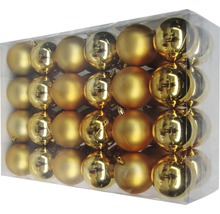 Pachet de globuri aurii de Crăciun