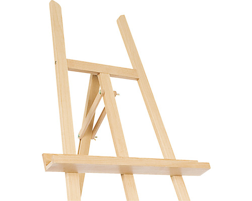 Șevalet din lemn pentru materiale de artă
