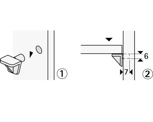 Schema de montaj al unui suport de raft cu dimensiuni