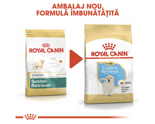Royal Canin Golden Retriever hrană pentru câini, ambalaj nou